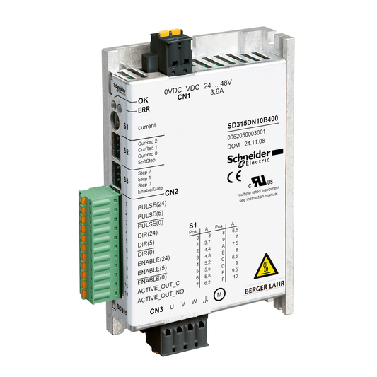 SD315ON10B400 - Controlador de movimiento para motor paso a paso - SD315 - Dirección de pulsos con oscilador