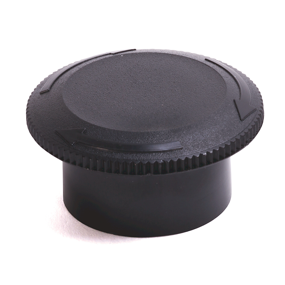 800T-N302H - 800T and 800H Accessories, Non-Illum. Push-Pull/Twist Cap, Black