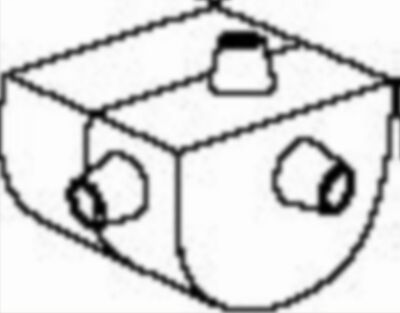 440F-A1302S - Tapa de cierre para códigos de perfil A, B, C, D, J. Material de la tapa de cierre: EPDM.
