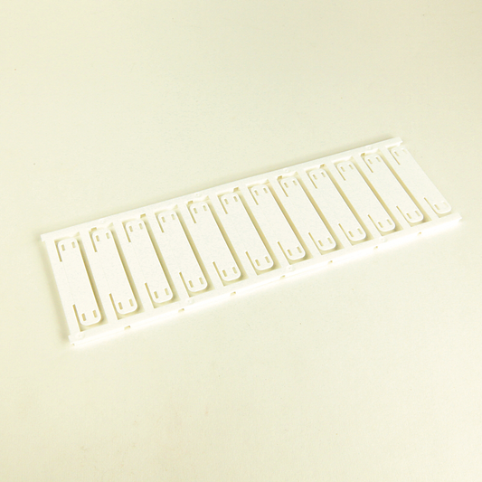 1492-MW14X23 - Tarjeta marcadora de cables/alambres para accesorios de bloque de terminales 1492, 8 x 23 mm