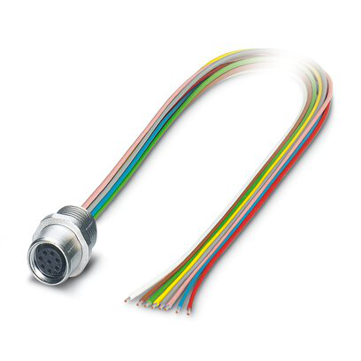 1056232 - SACC-E-M8FS-8CON-M10/3,0 - Conector de dispositivo de montaje frontal