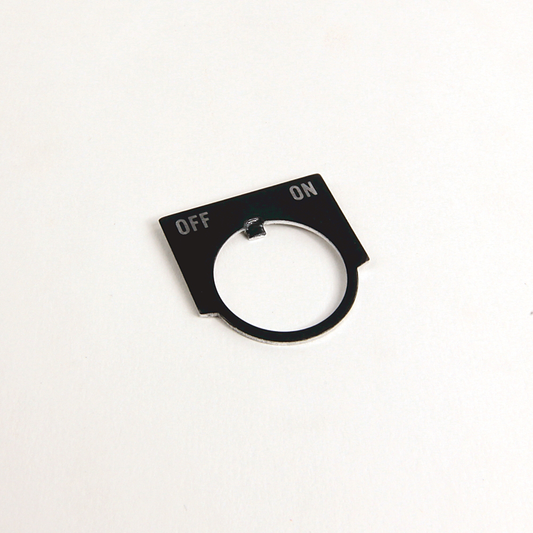 800MR-W52 - ACCESORIOS 800MR, Placas de leyenda 800MR, Interruptor selector, MANUAL-AUTOMÁTICO