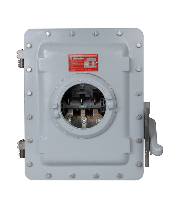 1494G-DH3N-203W - 1494G Enclosed Disconnect Switches, Hazardous Location, 100 A switch rating for use in 30, 60, and 100 A applicationsType 3R, 7 & 9 bolted Enclosure