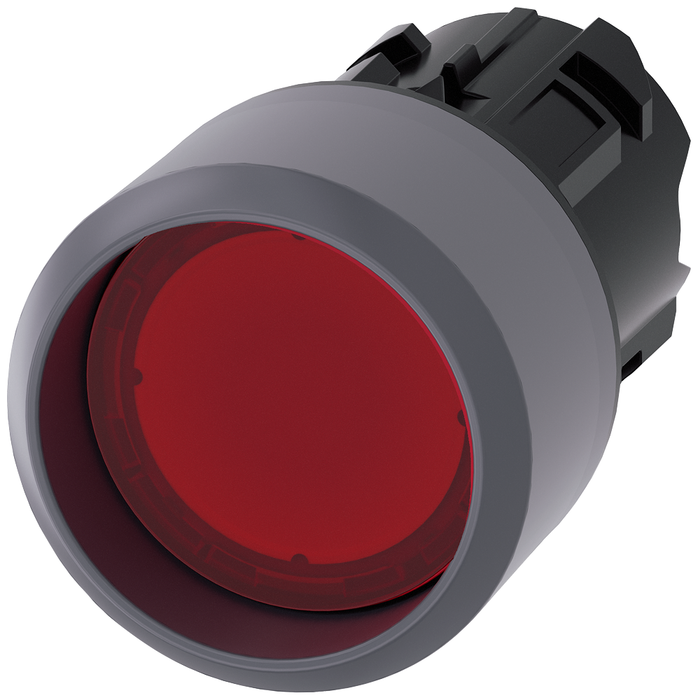 3SU10310CB200AA0 - ILLUMINATED PUSHBUTTON. RED