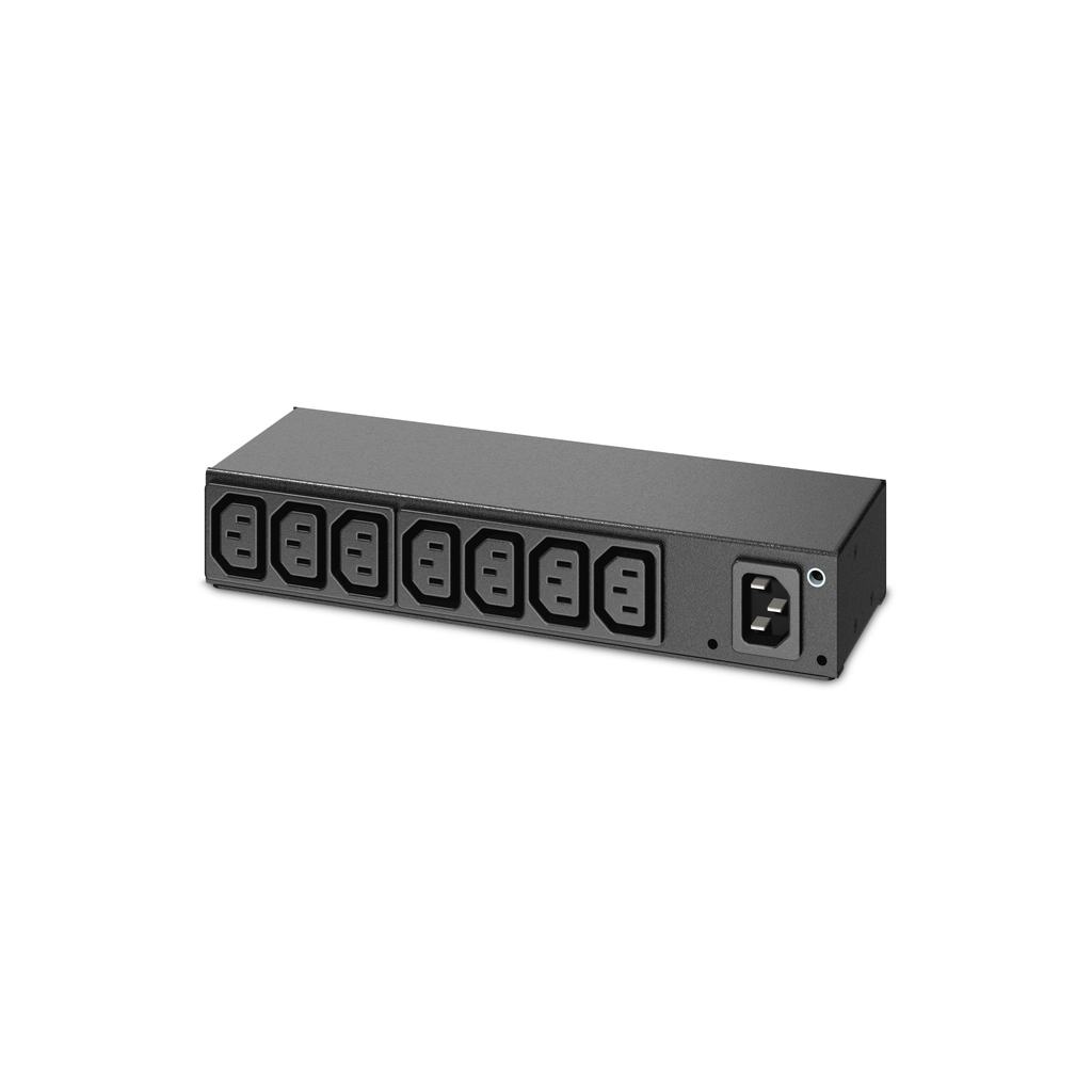 AP6015A - RACK PDU, BASIC, 0U/1U, 120-240V/15A, 220-240V/10A, (8) C13