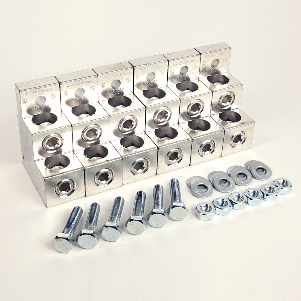 194R-TL9 - Accesorios para interruptor de desconexión 194R, kit de terminales para interruptores sin fusibles UL: 800...1200 A (cantidad por paquete: 6)