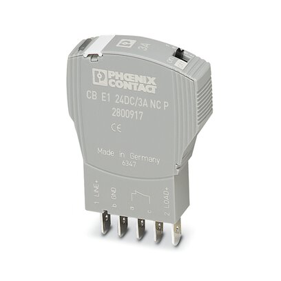 2800917 - CB E1 24DC/3A NC P - Electronic circuit breaker