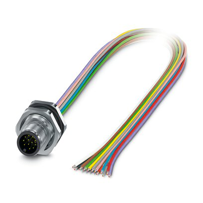 1238894 - SACC-DSI-M12MS-8P-M16XL/0,5X - Conector de dispositivo, montaje trasero