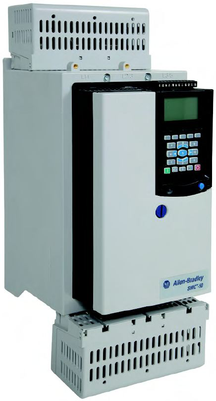 150-SB4NUD - Controlador de motor inteligente de estado sólido 150 SMC-50, abierto, 100...240 V CA, 200...600 V, línea de 180 A, servicio normal delta de 311 A; línea de 140 A, servicio pesado delta de 242 A