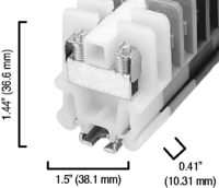 1492-CA1175 - CA1,White,Two 3' Rails (White, 88/rail)