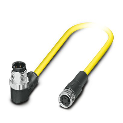 1406228 - SAC-4P-MR/0,5-542/M8 FS SCO BK - Cable sensor/actuador