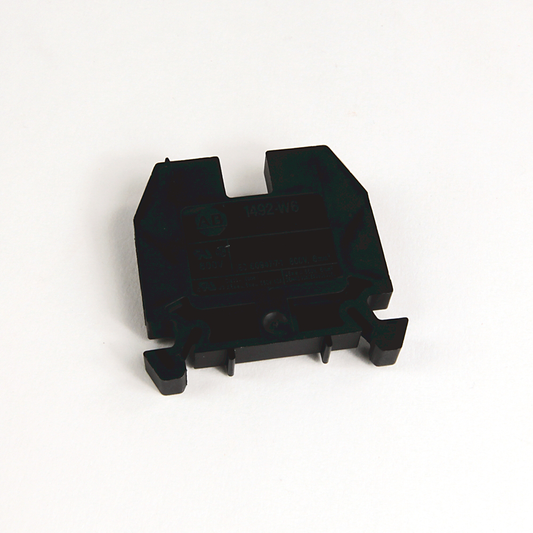 1492-W6-BL - Bloque de terminales IEC 1492-W, bloques de paso compactos, 6 mm (calibre 22 AWG - calibre 10 AWG), bloque de terminales de circuito único, negro (cantidad: 50)