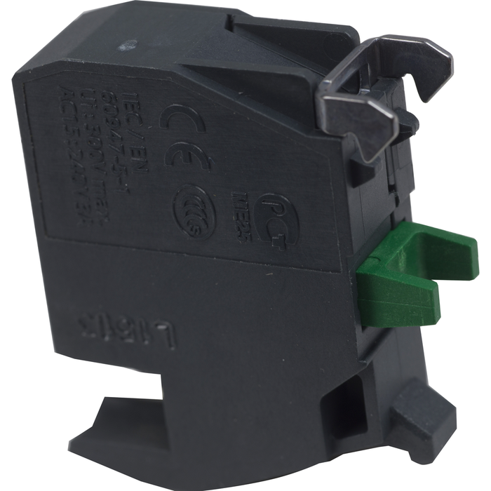 ZBE1014 - Single contact block, Harmony XB4, silver alloy, plug-in connector, 1NO (Qty. 800)