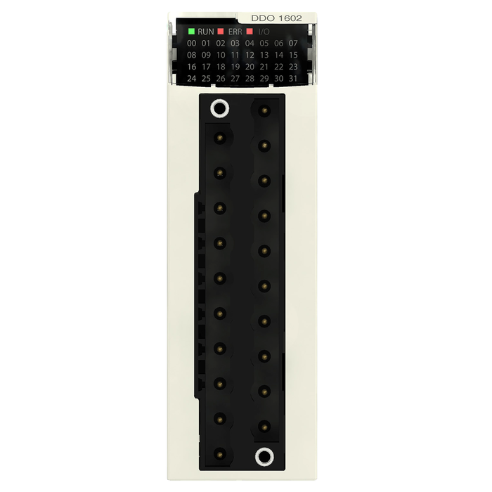 BMXDDO1602H - discrete output module, Modicon X80, 16 transistor outputs, 24V DC positive, for severe environments