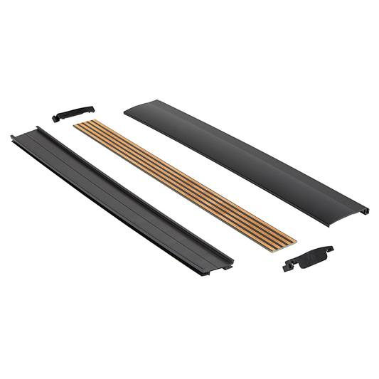 931A-CS - Juego de rieles de alimentación de 250 mm para 35 x 7,5 mm