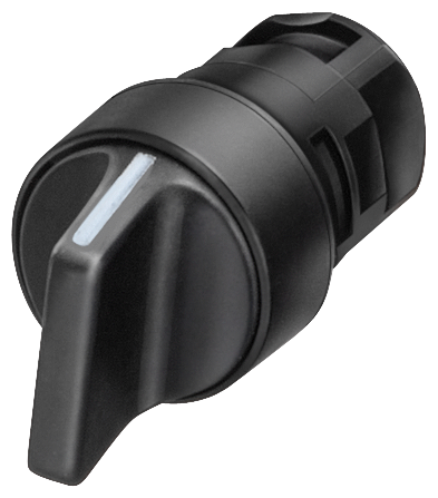 SEL SWITCH, MAINT, BLK, OP ONLY, 3POS
