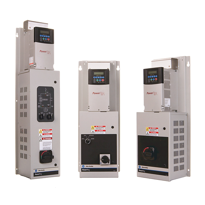 23C-D370A10CNNMANN - PowerFlex 400, Fan & Pump Drive. 480 VAC, 3 PH. 370 Amps. 300 HP. IP20 / Type 1. Fixed Keypad. ControlNet. Main Input Circuit Breaker.