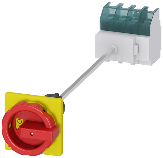 3LD2545-1TL53 - DISCO SW 63A PUERTA ROT HDL 1 ORIFICIO R/Y 4P