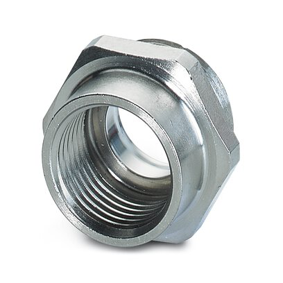 1417989 - SACC-DSIV-M12-NUT-9 THR - Device connector, rear mounting