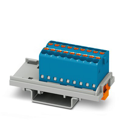 1046950 - PTFIX 18X1,5-NS35 BU - Distribution block