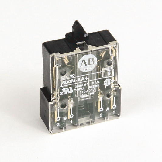 800M-XA4 - 800MR ACCESSORIES, 800M Contact Blocks, Standard, Quick Connect, 2 N.C