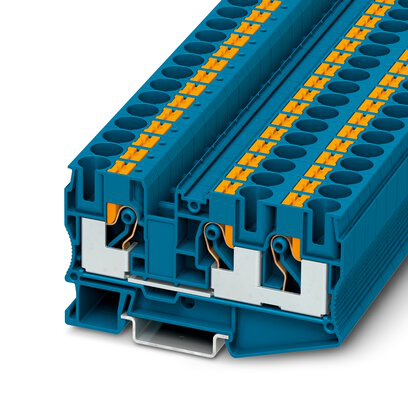 3208747 - PT 10-TWIN BU - Bloque de terminales de paso
