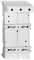 141A MCS Mounting System Adapter Modules, MCS Standard Busbar Module with Terminals, 110mm x 320mm, 250 Amp, Screw Mounting Variable Positions, Terminals on the Top