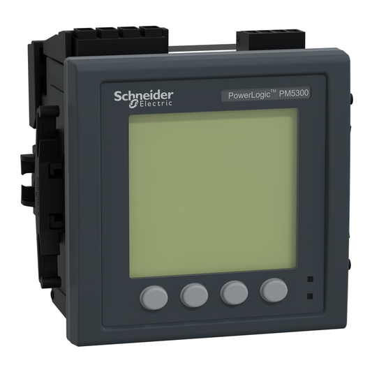 METSEPM5330 - power meter PowerLogic PM5330, modbus, up to 31st Harmonic, 256KB 2DI/2DO 35 alarms