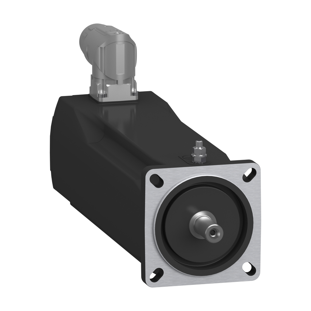 SH30702P0BF4100 - Motor SH3 OMC de 70 mm, 2 vías, IP65/65, liso, DSL, multivuelta, conexión angular, freno M23