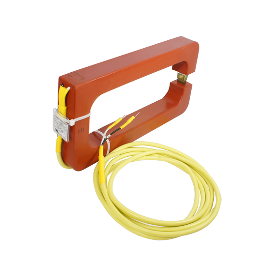 PCSPCTFCL15005R - Transformador de corriente AccuSine+ - 1500/5 - Núcleo dividido rectangular - 69,8 x 168,2 mm
