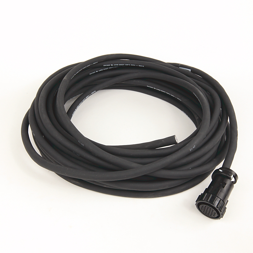 2090-CFBM6DF-CBAA12 - Cable,Feedback,M-Circ. Plastic,D-Flying Lead,ABS CB,Std,12M