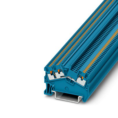 3214592 - PTS 1,5/S-TWIN BU - Bloque de terminales de paso