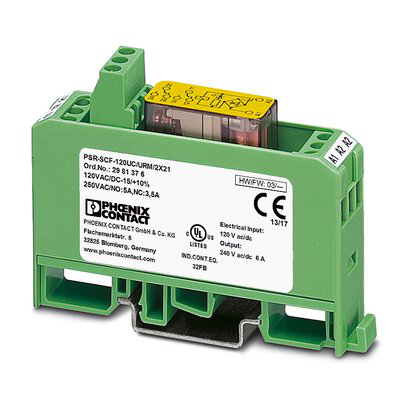 2981376 - PSR-SCF-120UC/URM/2X21 - Coupling relay