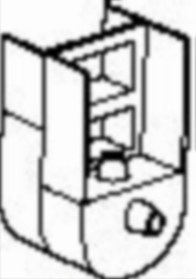 440F-A1303N - Closing Cap for profile codes E, F, G, H, K, To close profile 440F-E1610N
