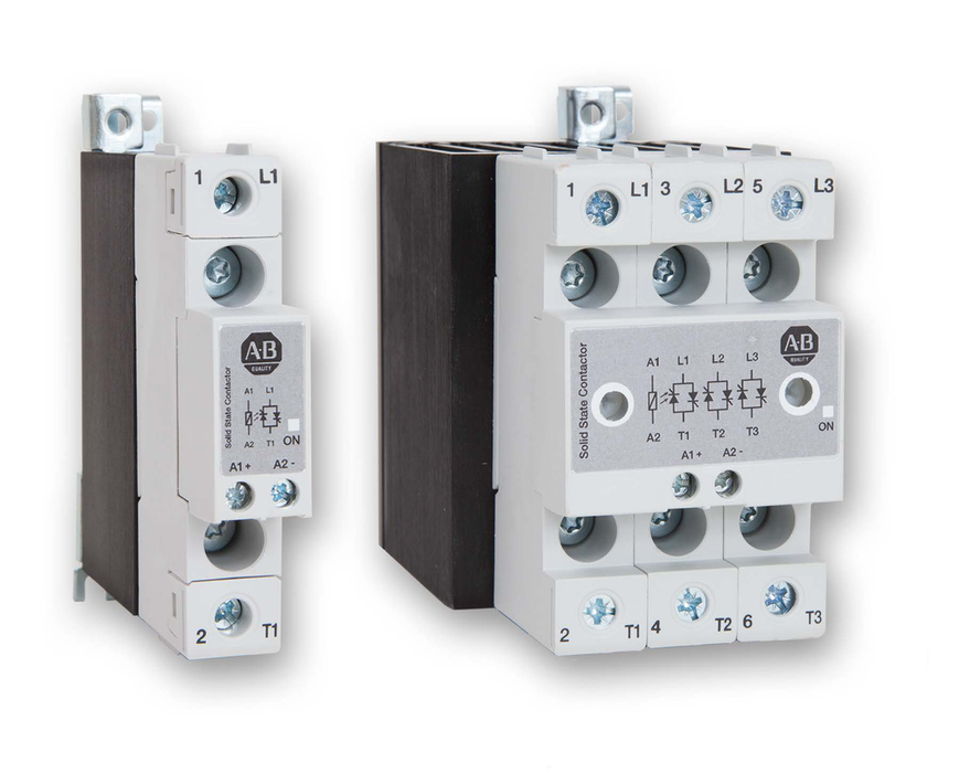 156-C1P25NCB - Solid State Contactor, 25 Amperes, Open Type, 600V AC, 20-275 volts AC, 24...190V DC