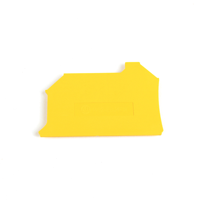 1492-EBJ4TW-Y - 1492 Terminal Block Accessories End Barrier, Yellow, Qty. 50