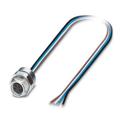 1453452 - SACC-DSI-M 8FS-4CON-M12/0,5 - Device connector, rear mounting