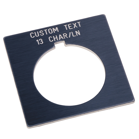 Accesorios para 800T y 800H, placa de leyenda para 800H, estándar, texto personalizado, gris