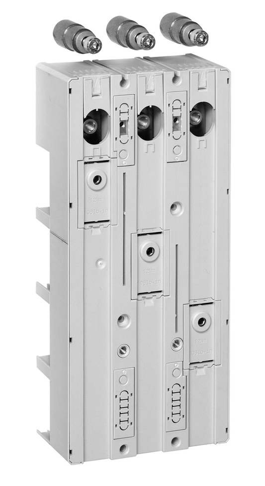 141A-GJU - 141A MCS Mounting System Adapter Modules, MCS Standard Busbar Module and for 140G/140MG CB's, 105mm x 190mm, 250 Amp, Without Hat Rails, Universal Terminals
