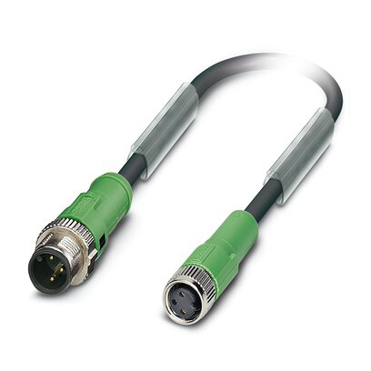 1535930 - SAC-3P-MS/1,0-PUR/M 8FS SCO - Sensor/actuator cable (Qty. 5)