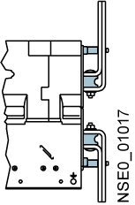 3WL9111-0AN45-0AA0 - 3WL1/IEC SPACER FOR FRONT CONN FS2 4P