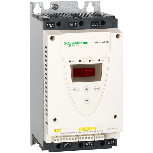 ATS22D47S6 - Arrancador suave para motor asíncrono, Altistart 22, control 230 V, 230 a 500 V, 11 a 30 kW