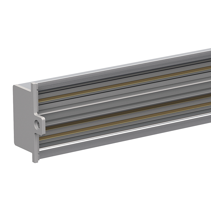 937A-PR08 - Power Rail with Cover and 2 End Caps, 0.8 m