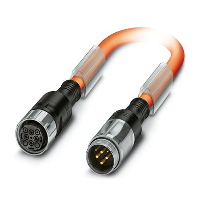 1620381 - K-5E-M40 M9/010-C06/M40 F8 - Connector in molded plastic on both sides