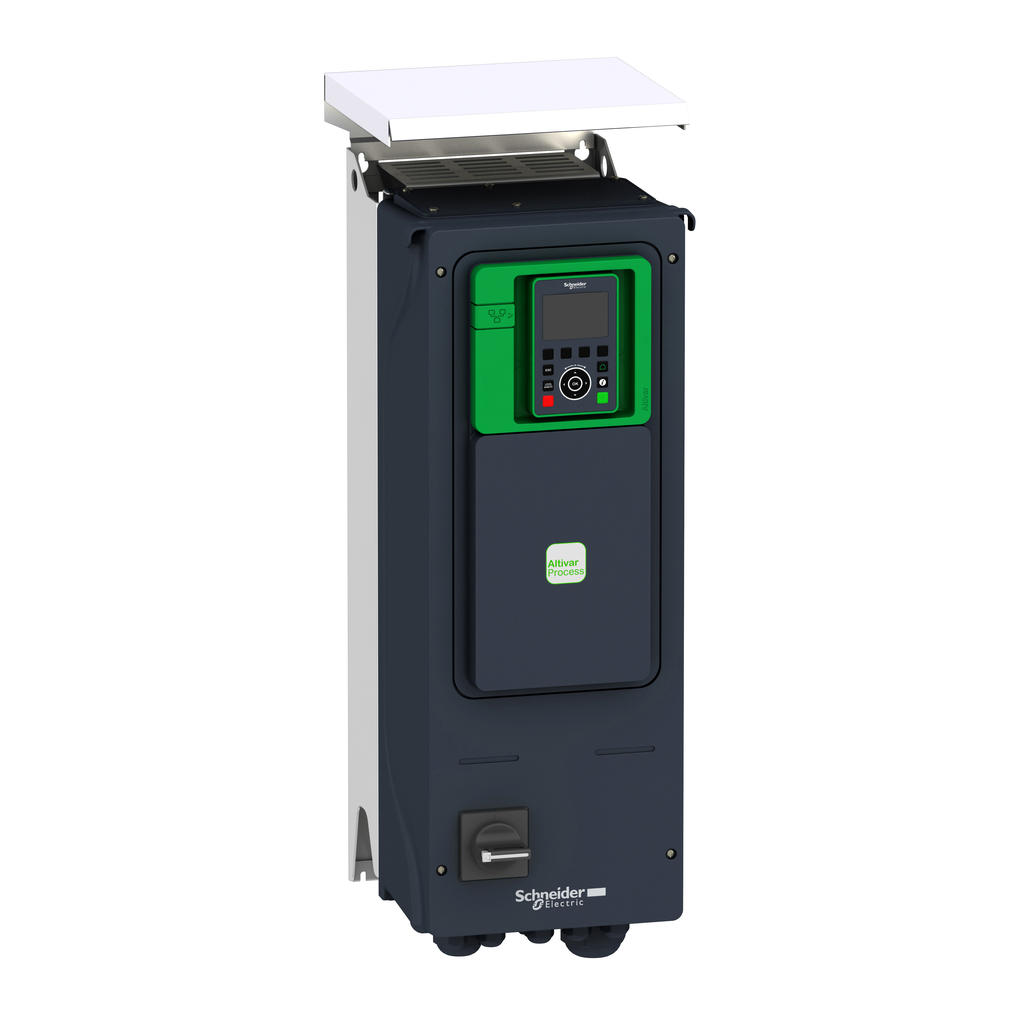 ATV950U30N4EU - Variador de velocidad, Altivar Process ATV900, ATV950, 3 kW, 380 a 480 V, IP55, UL tipo 12, interruptor de desconexión