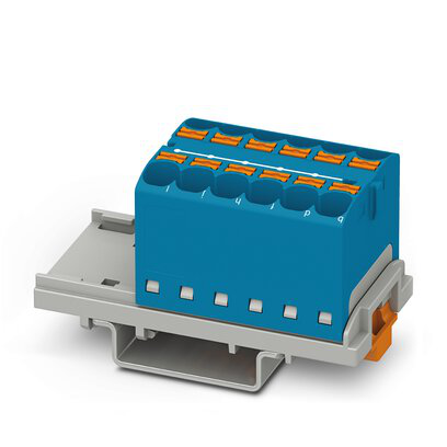 3273550 - PTFIX 12X4-NS35 BU - Distribution block