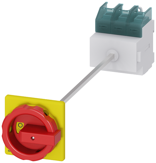 3LD2814-0TK53 - DISCO SW 125A PUERTA ROT HDL 4 ORIFICIOS R/Y 3P
