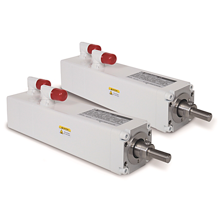 MPAI-A2076CV12E-W - MP-Series Heavy Duty Electric Cylinders, Actuator Rod w/Male Rod End with Food Grade White Paint Option,76.2mm (3.0 in.), 230V AC, 128 SIN/COS Multi-turn ABS Encoder (76mm stroke length), No Brake