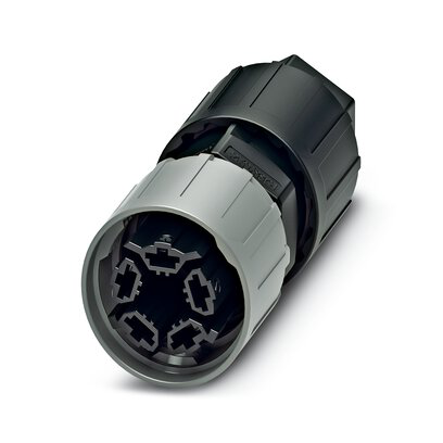 1002902 - QPD P 4PE6,0 12-20 TL BKBK - Connector