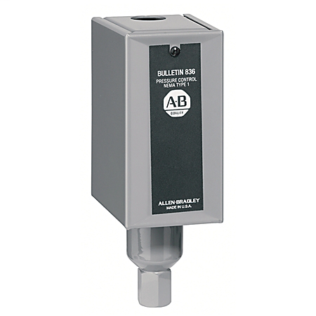 836-C7A - 836 Pressure Controls - General Industrial, Device Style C, External Copper Alloy Bellows, Type 1 Enclosure, No Modifications